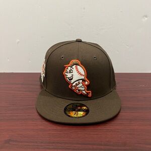 New Era, 59Fifty Fitted Hat, New York Mets, Brown